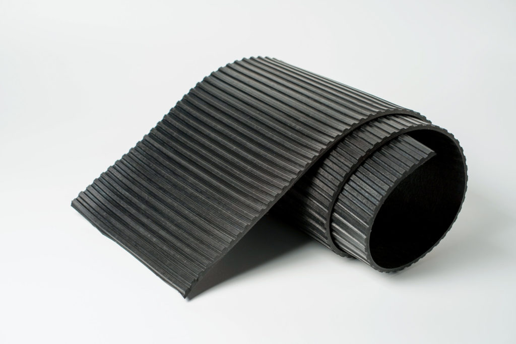 Rubber car foot pads (stripe)